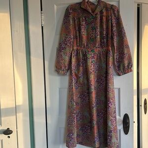 Vintage Floral Dress